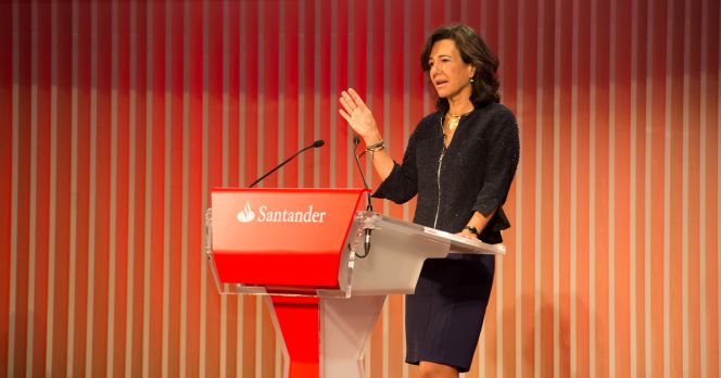Ana Botín, presidenta de Banco Santander.