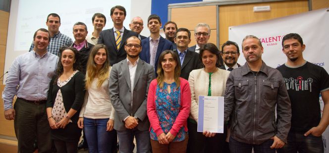 Participantes en la segunda edición del programa de formación del Club del Talento Bilbao.