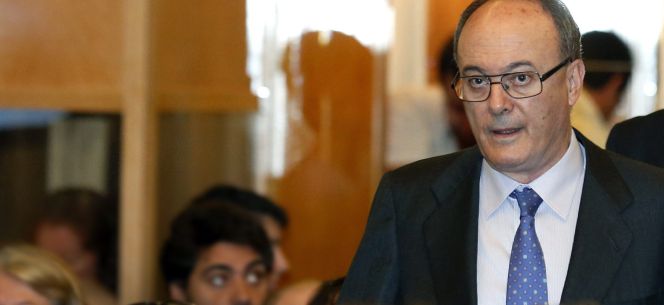 El gobernador del Banco de España, Luis María Linde