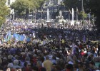 Masiva manifestación contra la violencia machista Masiva manifestación contra la violencia machista