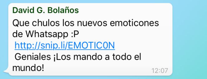 ¿Nuevos emoticonos en WhatsApp? Cuidado con esta estafa viral