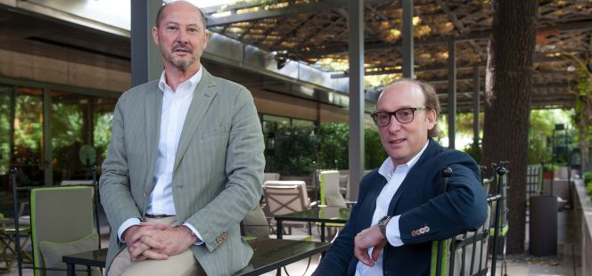 Andres Vera y Miguel Yacobi, fundadores y CEO de ThinkSmart.