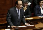 Hollande dice al parlamento que Francia está en guerra Hollande dice al parlamento que Francia está en guerra