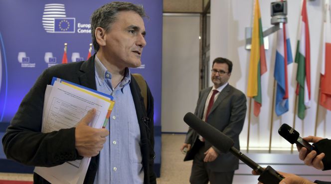 El ministro de Finanzas griego, Euclid Tsakalotos