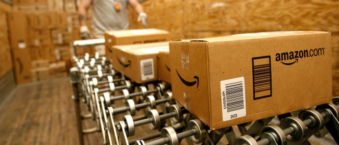Trabajo de empaquetado en Amazon