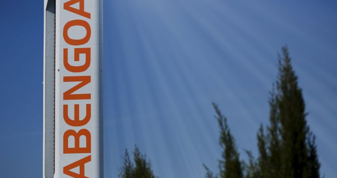 Planta solar de Abengoa.