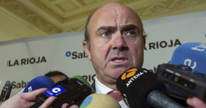 El ministro de Economía y Competitividad, Luis de Guindos.