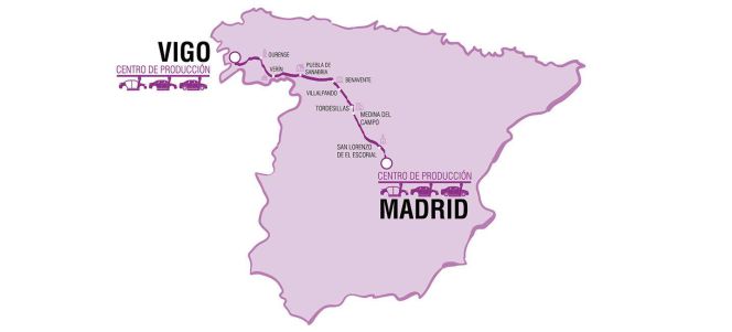 Hoy viajará de Vigo a Madrid el primer coche sin conductor en España