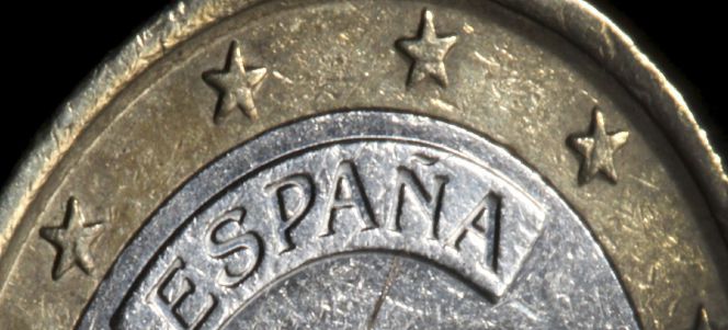 En la imagen, una moneda de euro.