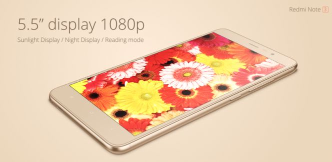 Nuevo Xiaomi Redmi Note 3 con diseño metálico y lector de huella dactilar desde 130 euros