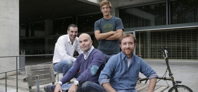 Miguel Vicente, Gerard Olivé, Óscar Pierre y Sacha Michaud.