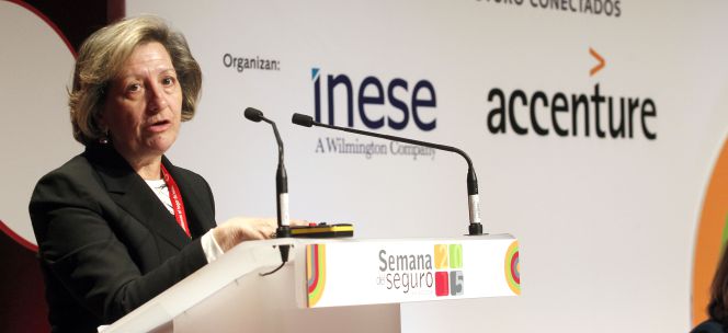 Pilar González de Frutos, presidenta de Unespa.