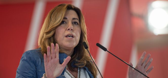 La presidenta de Andalucía, Susana Díaz.