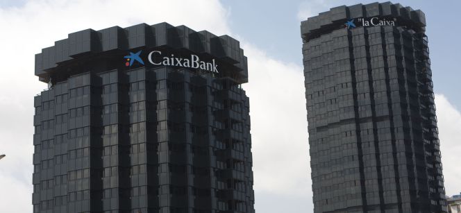 Sede del grupo La Caixa en Barcelona.