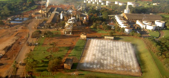 Instalaciones de Abengoa en Brasil.
