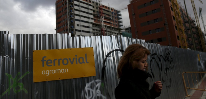Una obra de Ferrovial en Madrid.