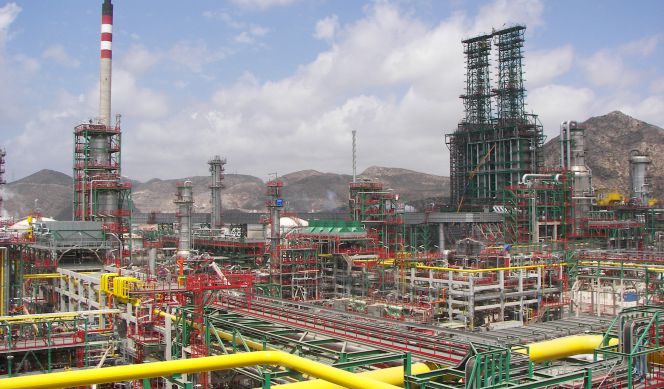Planta de Repsol en Cartagena.