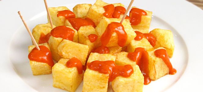 Las patatas bravas se comen en Usera