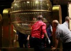 Los bombos se ponen a punto para la lotería de Navidad Los bombos se ponen a punto para la lotería de Navidad
