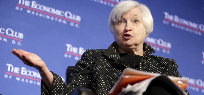 Janet Yellen, presidenta de la Reserva Federal