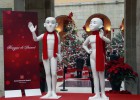 Los maniquíes de Justino pasean por Madrid antes de la lotería de Navidad Los maniquíes de Justino pasean por Madrid antes de la lotería de Navidad