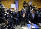 Albert Rivera: “Va a ser una noche larga y apretada” Albert Rivera: “Va a ser una noche larga y apretada”