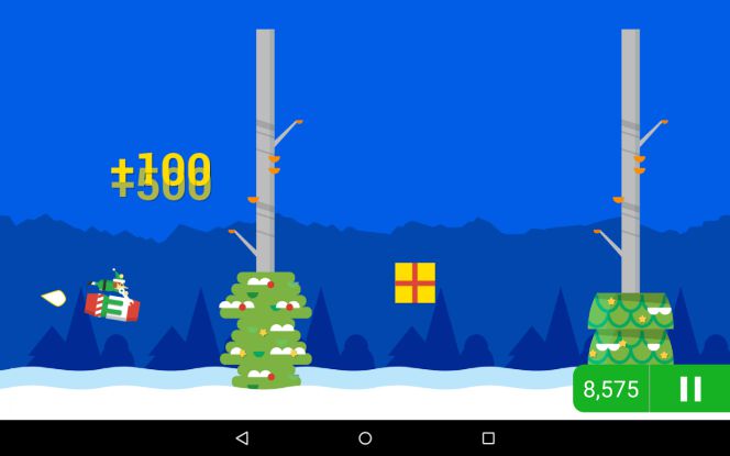 Juego Santa Tracker de Google