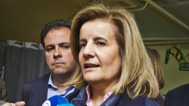 La ministra de Empleo y Seguridad Social, Fátima Báñez.