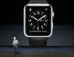 El reloj inteligente de Apple.