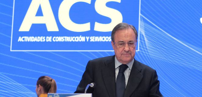 Florentino Pérez, presidente de ACS