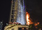 Extinguido el fuego en hotel de lujo The Address de Dubái Extinguido el fuego en hotel de lujo The Address de Dubái