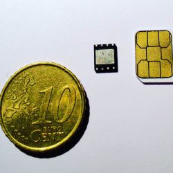 Chip de tipo VQFN8.