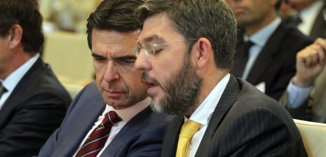 El ministro de Industria, José Manuel Soria, y el secretario de Estado de Energía, Alberto Nadal.