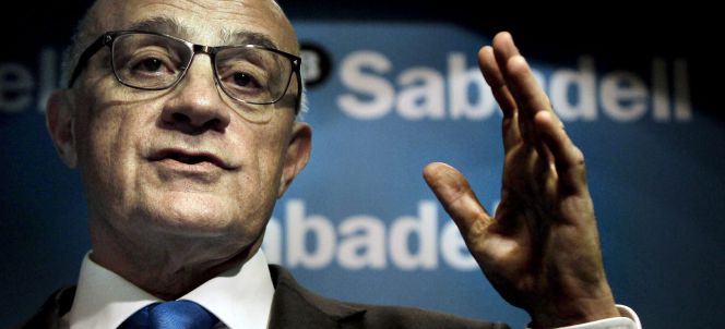 El presidente de Banco Sabadell, Josep Oliu.