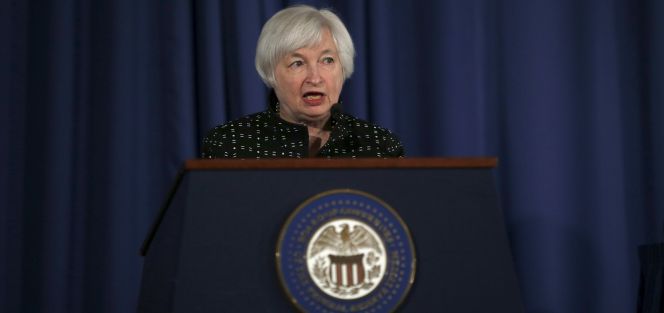 Janet Yellen, presidenta de la Fed.