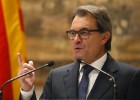 Artur Mas abandona el Parlamento catalán Artur Mas abandona el Parlamento catalán