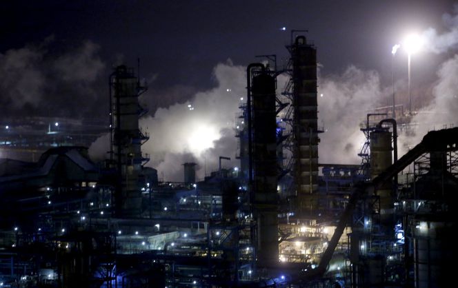 Refinería de Bashneft en Ufa, Baskortostán (Federación Rusa).