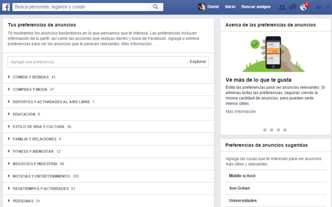 Como saber cuánto sabe de ti Facebook y hacer que nos olvide