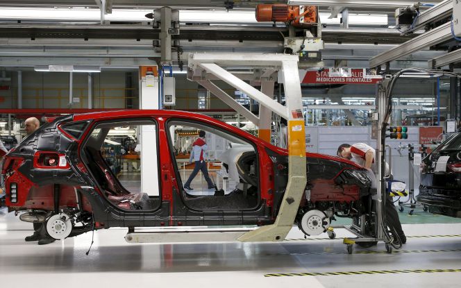 Planta de Seat en Martorell.