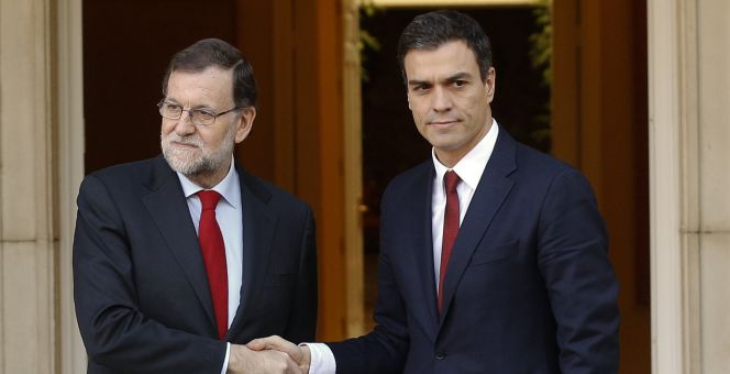 Mariano Rajoy y Pedro Sánchez en una foto de archivo.