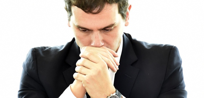 El líder de Ciudadanos, Albert Rivera.