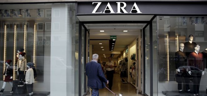 Tienda de Zara en el centro de Madrid.
