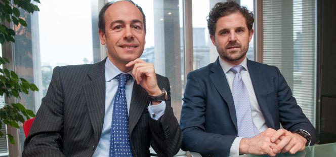 Ricardo Gabilondo y Bruno Sáenz de Miera.