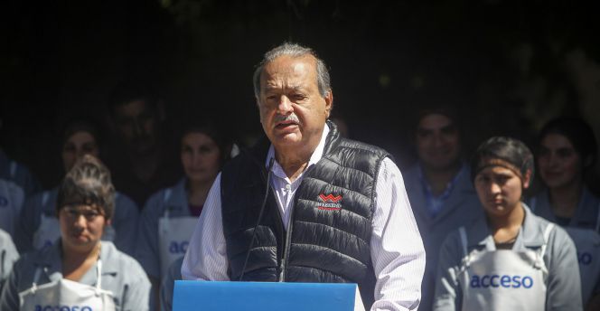 El empresario mexicano Carlos Slim.