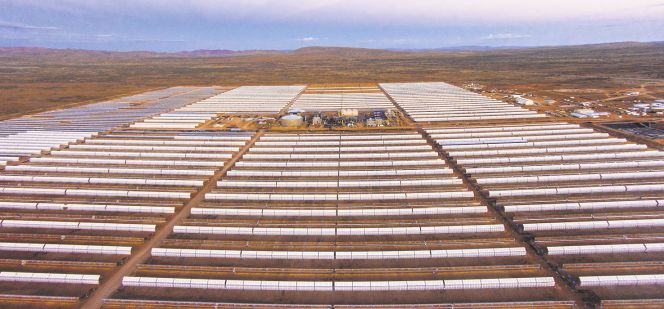 Planta termosolar de Northern Cape, en Sudáfrica, de Acciona.