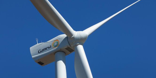 Generador eólico de Gamesa.