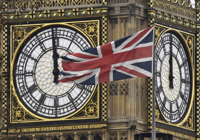 El popular Big Ben, en el parlamento británico.
