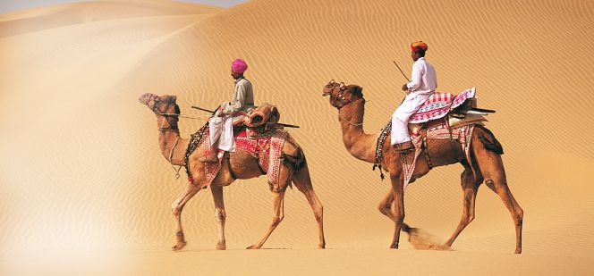 El desierto indio del Thar.