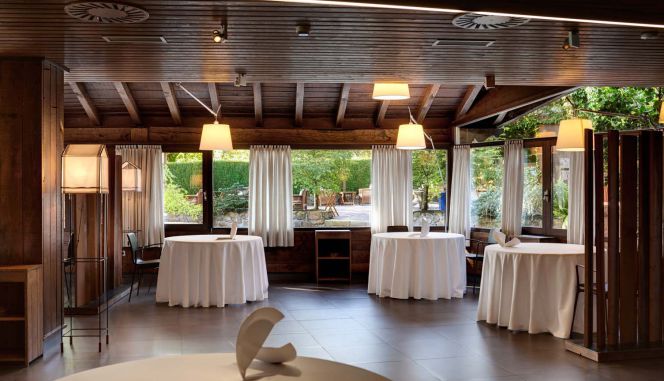 Sala de Mugaritz, en Rentería (Guipúzcoa).