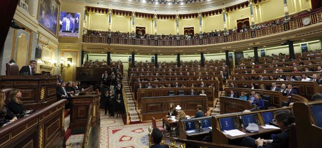 Constitución de las Cortes de la presente legislatura.